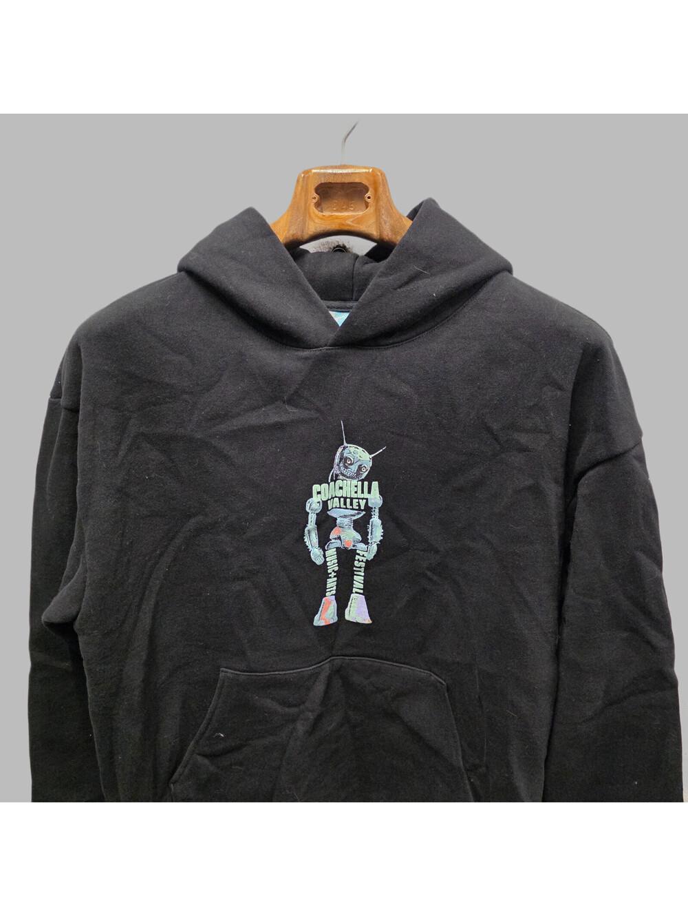 Official Coachella 2024 Heavyweight Pullover Graphic Hoodie Men’s 23x26 L